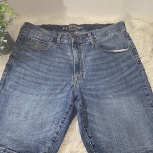 U.S. Polo Assn. Medium Blue Wash, Men Shorts , Waist 38"